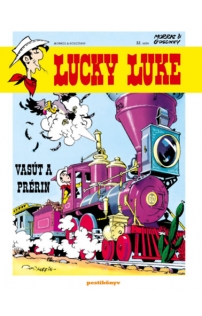 Vasút a prérin - Lucky Luke képregények 32.