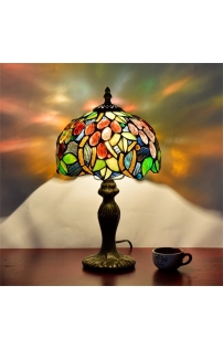 EuSolis Tiffany kézműves asztali lámpa