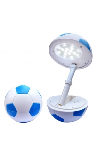 Gyermek foci asztali lámpa kék