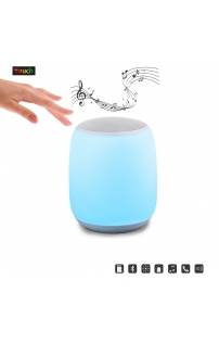 Intelligens éjjeli lámpa hordozható Bluetooth hangszóróval