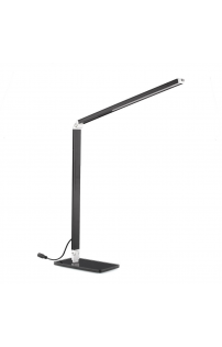 LED irodai asztali lámpa fekete