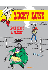 Szögesdrót a prérin - Lucky Luke képregények 22.