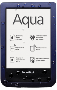 PocketBook Aqua 640 vízálló e-könyv olvasó