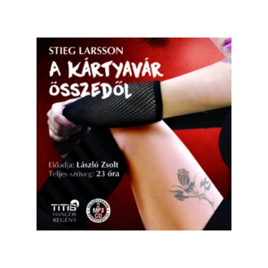 Stieg Larsson: A kártyavár összedől hangoskönyv (MP3 CD)