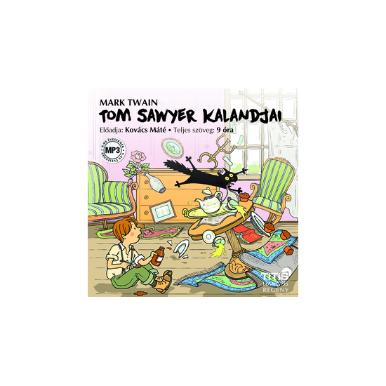 Mark Twain: Tom Sawyer kalandjai hangoskönyv (MP3 CD)