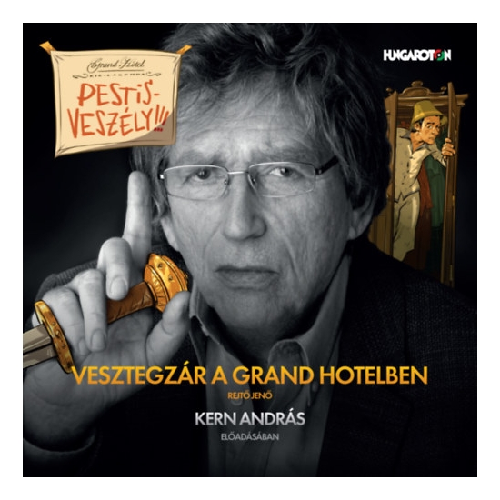 Rejtő Jenő: Vesztegzár a Grand Hotelben hangoskönyv (MP3 CD)
