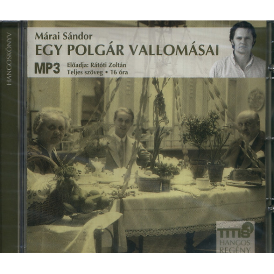 Márai Sándor: Egy polgár vallomásai hangoskönyv (MP3 CD)