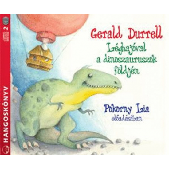 Gerald Durrell: Léghajóval a dinoszauruszok földjén hangoskönyv (audio CD)