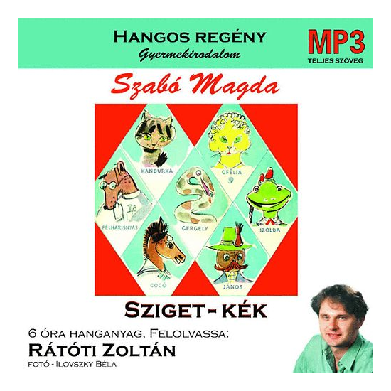 Szabó Magda: Sziget-kék hangoskönyv (MP3 CD)