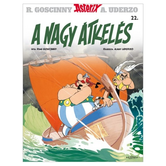 A nagy átkelés - Asterix képregények 22.