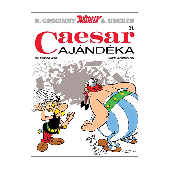 Caesar ajándéka- Asterix képregények 21.