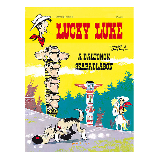 A Daltonok szabadlábon - Lucky Luke képregények 24.
