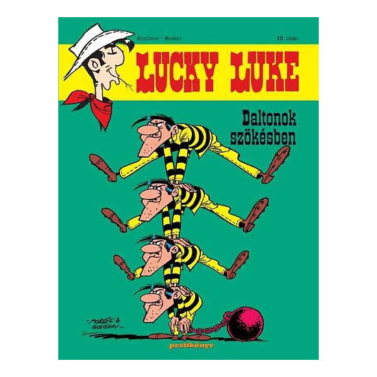 Daltonok szökésben - Lucky Luke képregények 10.