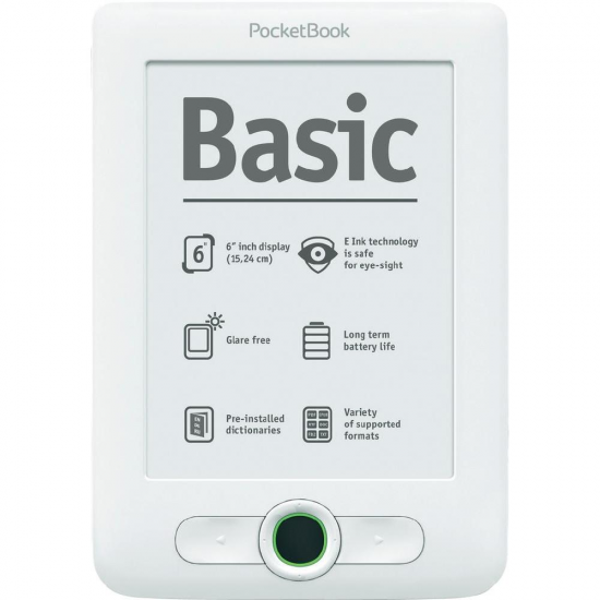 PocketBook Basic 3 e-könyv olvasó fehér